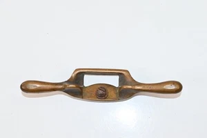 VINTAGE BRASS 1" SPOKE SHAVE CABINET SCRAPPER SMALL 5 1/4" long (5D) - Picture 1 of 5