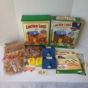 Tronchi Lincoln originali 162 pezzi - Stazione collina ferro di cavallo Hasbro Knex - Foto 1 di 14
