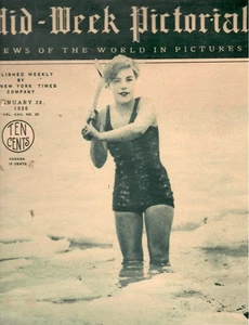 Quadro metà settimana -Irene Hesenius in copertina -28 gennaio 1926 - Foto 1 di 1