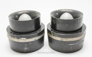 Pair of JBL 075-022 Alnico Bullet Tweeters  / AS IS - No Diaphragm - Picture 1 of 7