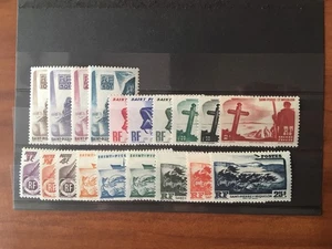 Saint Pierre et Miquelon 325-343 ** MNH Serie complete année 1947 - Imagen 1 de 1