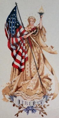 5 patriotic designs, 4 different designers, Mirabilia Lady of the Flag + 2 more - Image 1 of 4
