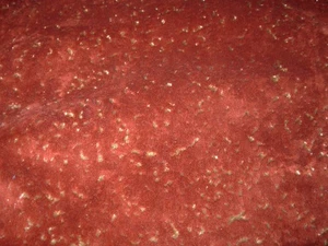 5 3/8 YDS GESCHNITTENER SAMT GESPRENKELTER POLSTERSTOFF FÜR WENIGER - Bild 1 von 3