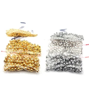 2/3/4mm Metal Copper fishing beads Round Fly Tying Brass Nymph Streamer Bugs DIY - Picture 1 of 17