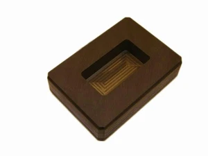 3 oz Gold 1,5 oz Silberbarren High Density Graphitbarren Form Laib Kupfer - Bild 1 von 3