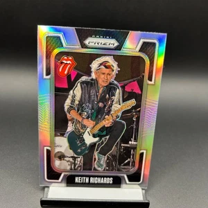 2025 Panini Prizm Rolling Stones #13 Keith Richards Silver Prizm - Picture 1 of 2