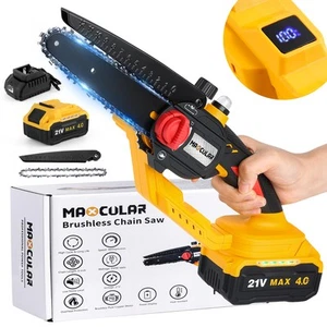 Mini Chainsaw Cordless 6-Inch with 4.0 Ah Battery,2024 Upgraded Portable Hand... - Picture 1 of 7