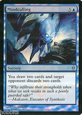 MTG - New Phyrexia - Mindculling - Foil - NM