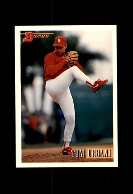 TOM URBANI #583 ST. LOUIS CARDINALS 1993 BOWMAN  - Image 1 of 2
