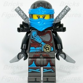 LEGO&reg; Ninjago Nya Minifigure Hands of Time Black Armour Water Ninja 70625 njo278