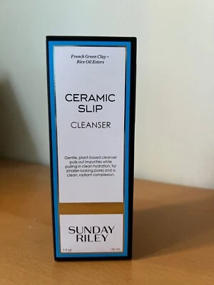 SUNDAY RILEY CERAMIC SLIP CLEANSER 150ML TUBE - BOXED BN.