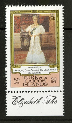 Turks & Caicos Islands  1980 Scott # 440   Mint Never Hinged Set Cover