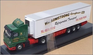 Oxford Diecast 1/76 Scale 76S143005 - Scania 143 40ft Fridge Trailer - Armstrong - Picture 1 of 5