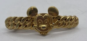 Vintage Mickey Mouse goldfarbene Haarspange/Spange - Made in France - 3,5 Zoll - Bild 1 von 5