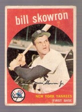 Venezuelan Topps 1959 Bill Skowron #90 New York Yankees BENCO VENEZUELA