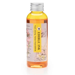 Yellow (3.5oz) 100ml Edible Ink Refill Bottle Compatible for Canon Cartridge - Picture 1 of 1