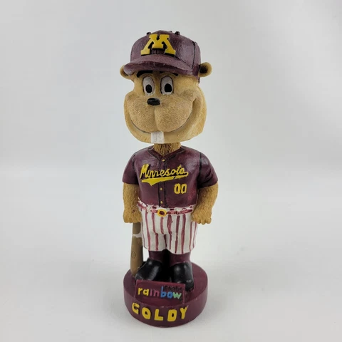 Minnesota Golden Gopher GOLDY NCAA Baseball Bobblehead SGA by Rainbow Foods 7.5" Cover