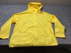 COLUMBIA Rain Jacket Women’s 3X Yellow Full Zip Casual Sports Outdoors Packable - Picture 1 of 13