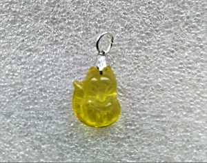 FUCHS Anhänger:    HYDROTHERMAL KRISTALL     NEU! - Bild 1 von 2