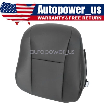 Cubierta de asiento de cuero negra para Lexus LS460 LS600h 2007 a 2012 Foto 1 de 4