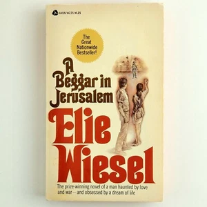 Beggar In Jerusalem by Elie Wiesel First Printing 1971 Vintage Israel Classic - Picture 1 of 4