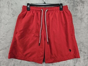 US Polo Assn. Men`s Swim Shorts Trunks Lined Red With Pockets Small Inseam 6" - Picture 1 of 23