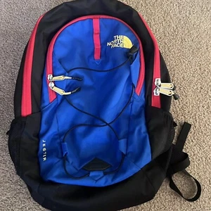 The North Face Jester Student Backpack Booksack Laptop Hiking Blue - Picture 1 of 6