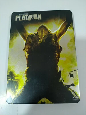 Platoon Oliver Stone Willem Dafoe Sheen - 2 X DVD Steelbook Español English - Image 1 of 4
