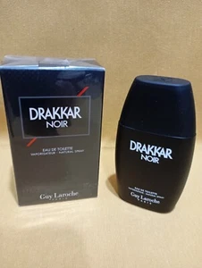 GUY LAROCHE DRAKKAR NOIR MAN UOMO HOMME EAU DE TOILETTE SPRAY 50ML. OLD FORMULA - Picture 1 of 1
