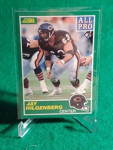 1989 Score Jay Hilgenberg #288 Chicago Bears All-Pro 63-C NFL NFC 