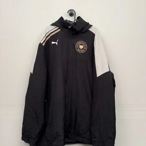 Puma Herren Windbreaker Gr. XL Sportjacke Schwarz mit Kapuze - Bild 1 von 4