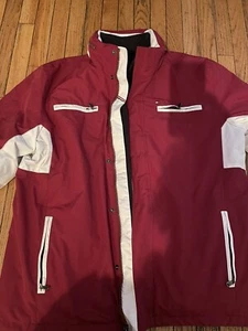 Tommy Hilfiger 2 in 1 Fleece Jacket Full Zip Snap Down Coat Mens 2x - Picture 1 of 10