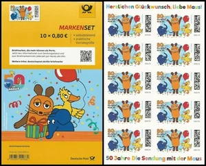 El envío con el ratón - 80 céntimos - incl. - Juego de marca - Mi.Nr. 3597 - BAGEL - Imagen 1 de 3