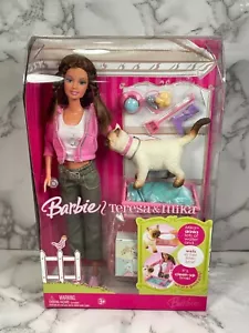 BARBIE TERESA & MIKA K2771 Doll Kitty Cat Wets In Litter Box 2006 NIB NEW - Picture 1 of 6