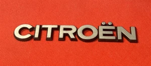 CITROEN - CAR BADGE / EMBLEM - 162 X 31 MM - Picture 1 of 2