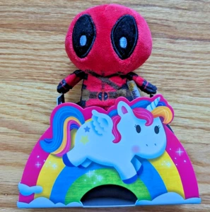 2020 SDCC EXCLUSIVE HALLMARK ITTY BITTYS DEADPOOL UNICORN BRAND NEW MARVEL - Imagen 1 de 2