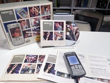 Nokia N70 w/box and battery charger - It turns on