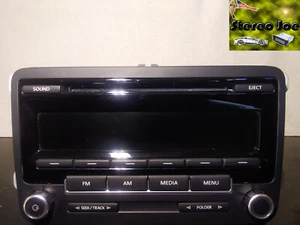2011-2014 Volkswagen Passat Jetta CD Receiver Radio OEM * 1K0035164D * - Picture 1 of 3
