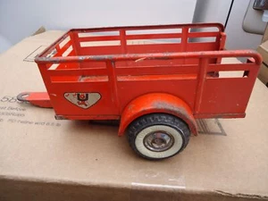 NYLINT Ford U-HAUL Open End Trailer Vintage -No Tailgate - Picture 1 of 6