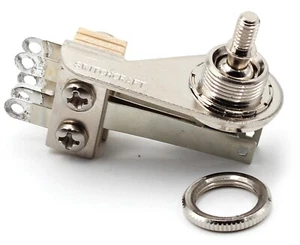 1x Switchcraft Right-angle “L-Type” 3-Way Toggle - Picture 1 of 4