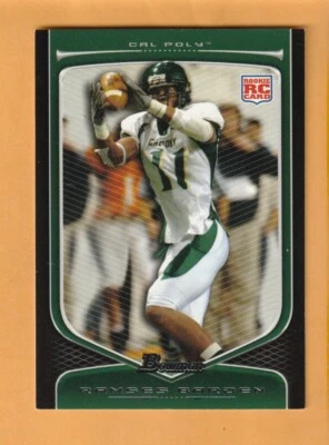 Ramses Barden Cal Poly Mustangs 2009 Bowman Draft #172 RC - Image 1 of 2