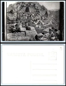MEXIKO RPPC Foto Postkarte - Cuernavaca, Bau Muralles Chimalacatlan J34 - Bild 1 von 1