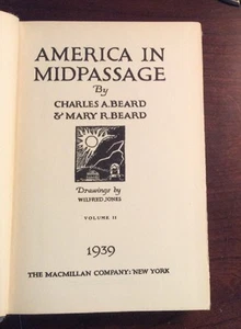 America In Midpassage Vol II 1939 Hardcover Charles Mary Beard BookGnu - Bild 1 von 12