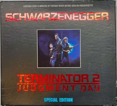 TERMINATOR 2 JUDGMENT DAY 1993 SPECIAL EDITION VHS BOX SET - Image 1 of 2