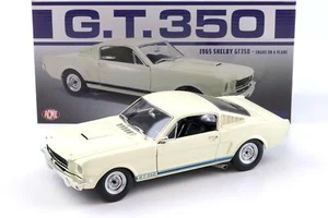 1:18 ACME 1965 Shelby GT350 Coupè Serpente On The Telone Bianco/Blu - Foto 1 di 5