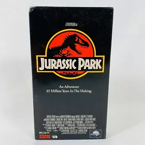 Jurassic Park VHS Movie 1993 MCA Universal Studios - Bild 1 von 6