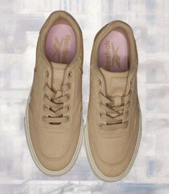 Новый Reebok Galaxy теннисные туфли 8 хаки холст женщин Sz 10 Athletic R30130W - Изображение 1 из 4