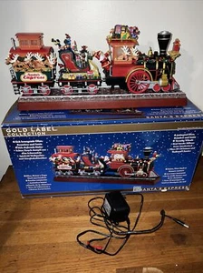 Mr. Christmas Gold Label Collection animierter musikalischer Santas Express Schornstein - Bild 1 von 9