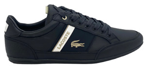 Lacoste Mens Chaymon Leather Shoes - Black - Multiple Sizes - [7-42CMA001002H]