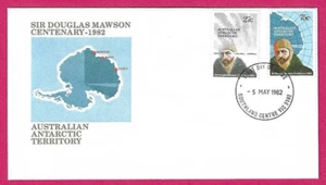 AUSTRALIA ANTARCTIC 1982 FDC - SIR DOUGLAS MAWSON Cent. - Shs SOUTHLAND CENTRE - Picture 1 of 2
